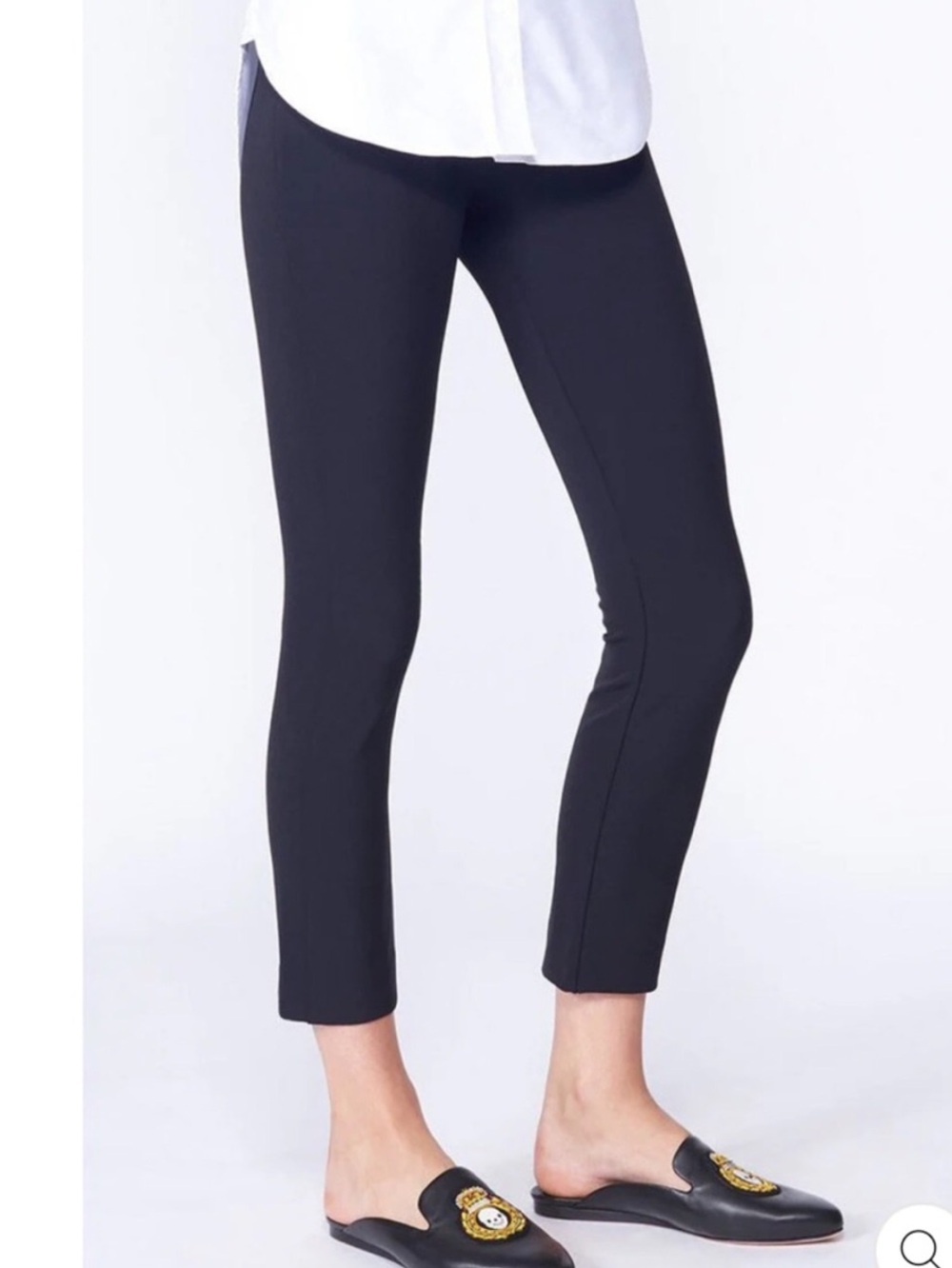 Veronica Beard Zip Back Scuba Slim Leg Pants Size 4